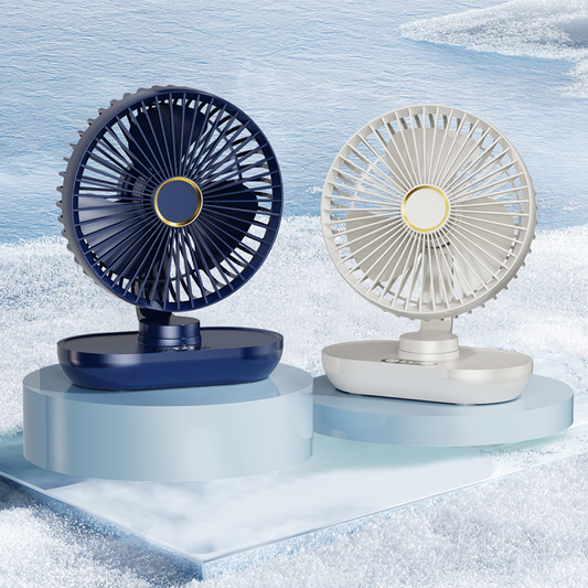 Přenosný dobíjecí stolní oscilační ventilátor