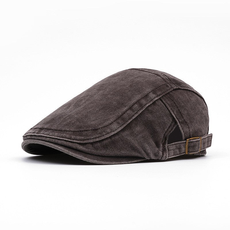 💖Hot Sale 50% OFF🧢Vintage Distressed Beret Flat Cap - Unisex