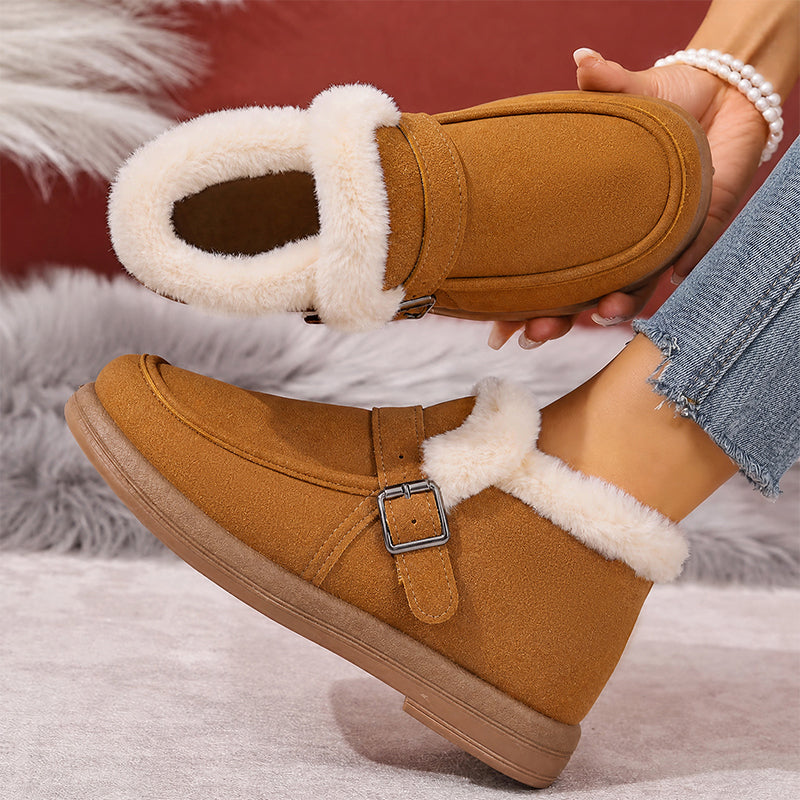 Women's Winter Warm Slip-On Snow Shoes