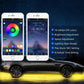 Podvozek automobilu Flexibilní RGB vodotěsné LED páskové osvětlení (2ks)