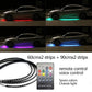 Podvozek automobilu Flexibilní RGB vodotěsné LED páskové osvětlení (2ks)