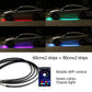 Podvozek automobilu Flexibilní RGB vodotěsné LED páskové osvětlení (2ks)