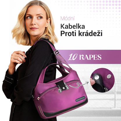 👜Módní taška s velkou kapacitou a ochranou proti krádeži