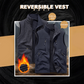 🔥Pánská oversized vesta bez rukávů s kapsami
