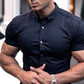 ✨Men's Short Sleeve 4-Way Stretch Shirt