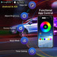 Podvozek automobilu Flexibilní RGB vodotěsné LED páskové osvětlení (2ks)