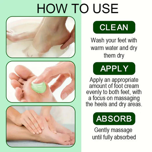 💝 Zklidňující krém na nohy s aloe vera a čajovníkovým olejem