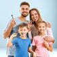 🦷Tříhlavá zubní kartáčka s více úhly čištění pro zajištění bezpečnosti ústní dutiny
