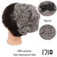 Kudrnatý chignon hřeben spona