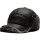 ⛄️🧢Vintage Men's Earflap Winter Hat - Soft Plush Lining Faux Leather Cap