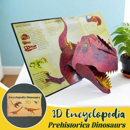 🦖3D encyklopedie Prehistorica Dinosaurs – podníťte intelektuální rozvíjení svých dětí! 📚