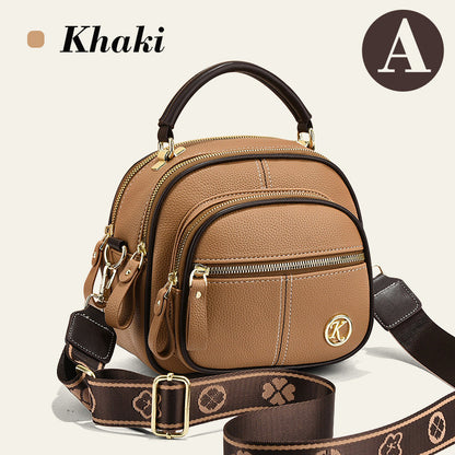 👜 Klasická multifunkční taška PU kůže Crossbody