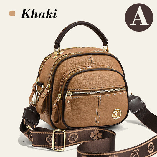 👜 Klasická multifunkční taška PU kůže Crossbody
