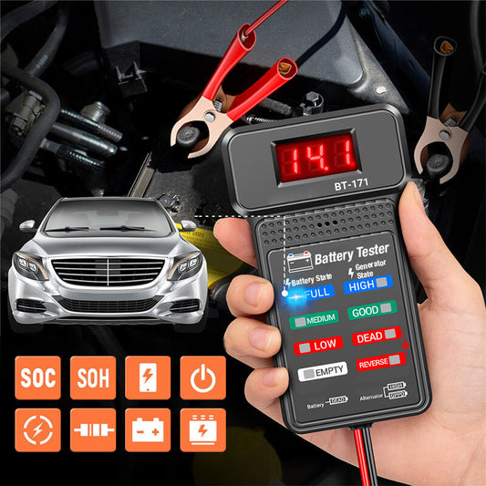 🔋🚗Multifunkční tester 12V autobaterií