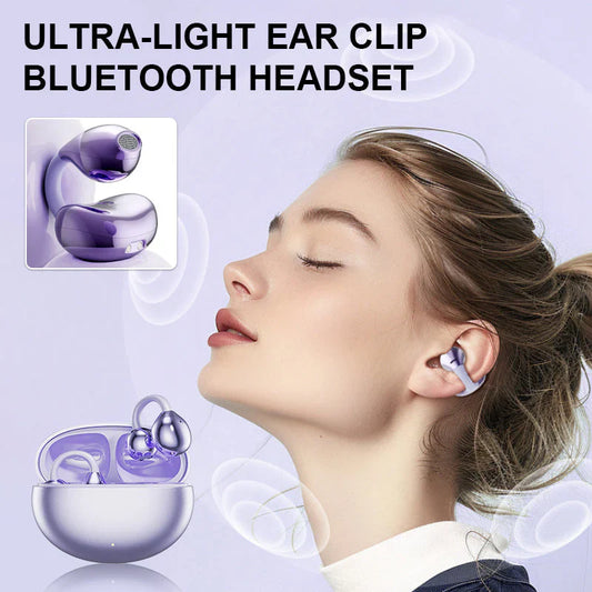 Sluchátka Bluetooth s klipem na ucho