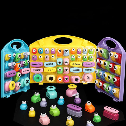 ✂️🌸Sada pro výrobu květinových tisků pro děti – velký raznicový stroj a razítka