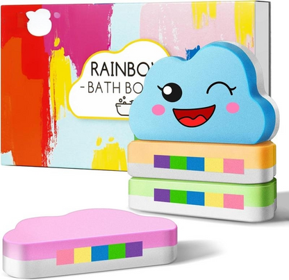 🌈Barevná koupelová bomba v zábavném tvaru