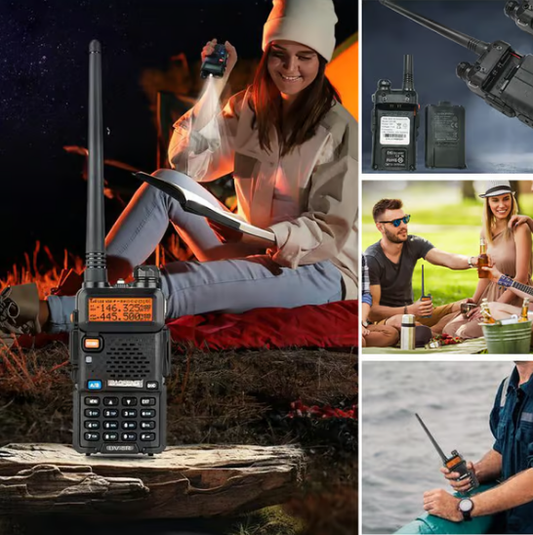 UV-5R Ham Radio Long Range UV5R Dvoucestná vysílačka Dual Band Walkie