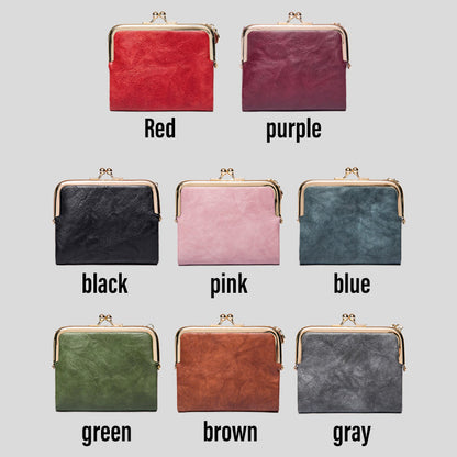 🔥Mini módní dámská čtvercová krátká peněženka