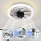 🏠2 v 1 – ventilátorová lampa s nastavitelným tlumičem a dálkovým ovládáním