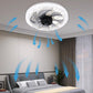 🏠2 v 1 – ventilátorová lampa s nastavitelným tlumičem a dálkovým ovládáním