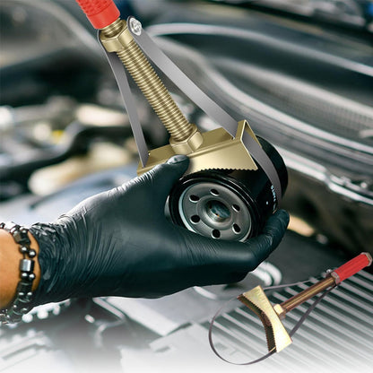 Klíč na olejový filtr s nastavitelným ocelovým páskem