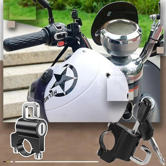 Univerzální zámek na motocyklovou helmu