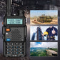 UV-5R Ham Radio Long Range UV5R Dvoucestná vysílačka Dual Band Walkie