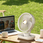 Přenosný dobíjecí stolní oscilační ventilátor