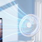Přenosný dobíjecí stolní oscilační ventilátor