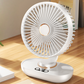 Přenosný dobíjecí stolní oscilační ventilátor