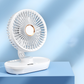 Přenosný dobíjecí stolní oscilační ventilátor