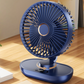 Přenosný dobíjecí stolní oscilační ventilátor