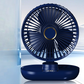 Přenosný dobíjecí stolní oscilační ventilátor