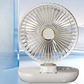 Přenosný dobíjecí stolní oscilační ventilátor