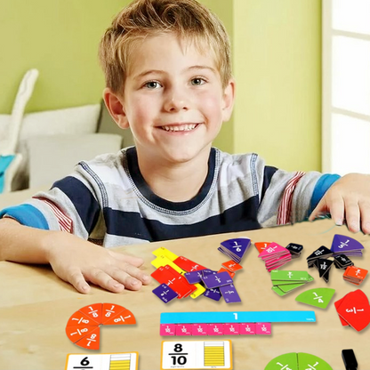 🎁Sada učebních pomůcek pro opakované psaní pro výuku zlomků