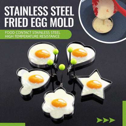 🍳Formy na volská oka z nerezové oceli💖
