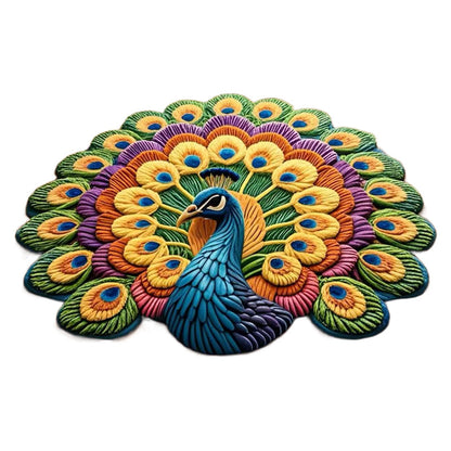 🏠2025 Nový produkt🦚 Rychleschnoucí protiskluzová podložka Peacock