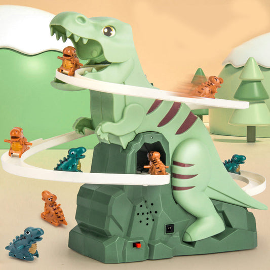 💝 VYPNUTO-Elektrický dinosaurus Chase Race Track Playset🦕