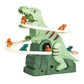 💝 VYPNUTO-Elektrický dinosaurus Chase Race Track Playset🦕