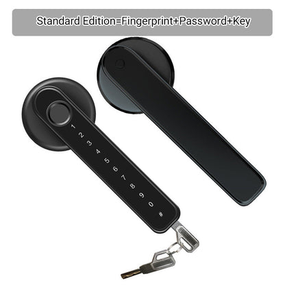 ✅Rukojeť inteligentního zámku dveří na otisk prstu s ovládáním Bluetooth APP