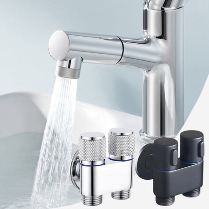 1/2" dvojitý spínací výstupní úhlový ventil