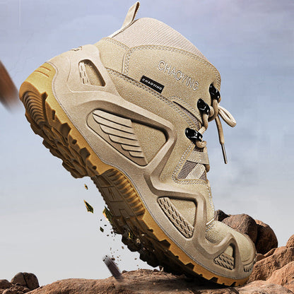 Pánské outdoorové síťované turistické boty