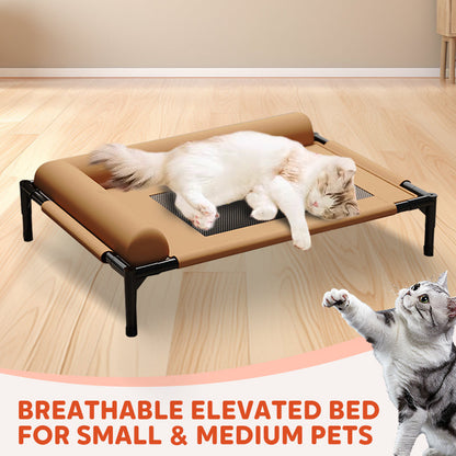 🐾Prodyšné chladicí vyvýšené lůžko pro malé a střední domácí mazlíčky