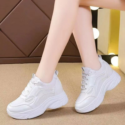 Dámské prodyšné boty s robustní podrážkou pro volný čas