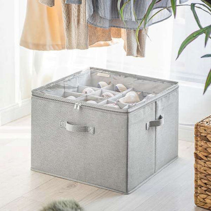 👟 Průhledná, skládací PVC krabice na boty