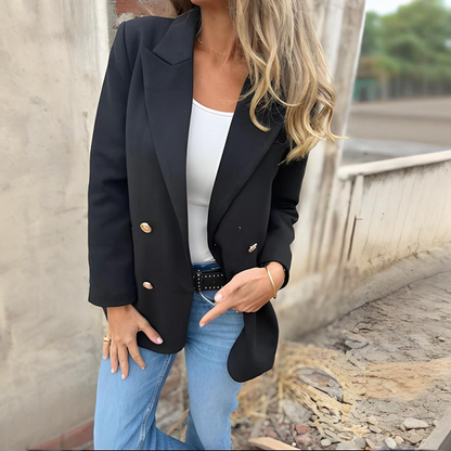 🍂Dámská ležérní jednobarevná sako