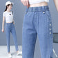 Dámské zeštíhlující džíny po kotníky Cool Jeans