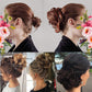 Kudrnatý chignon hřeben spona