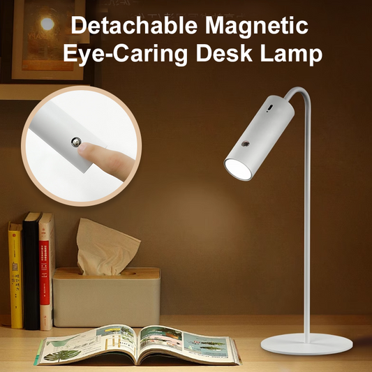 Odnímatelná magnetická stolní lampa pro péči o oči